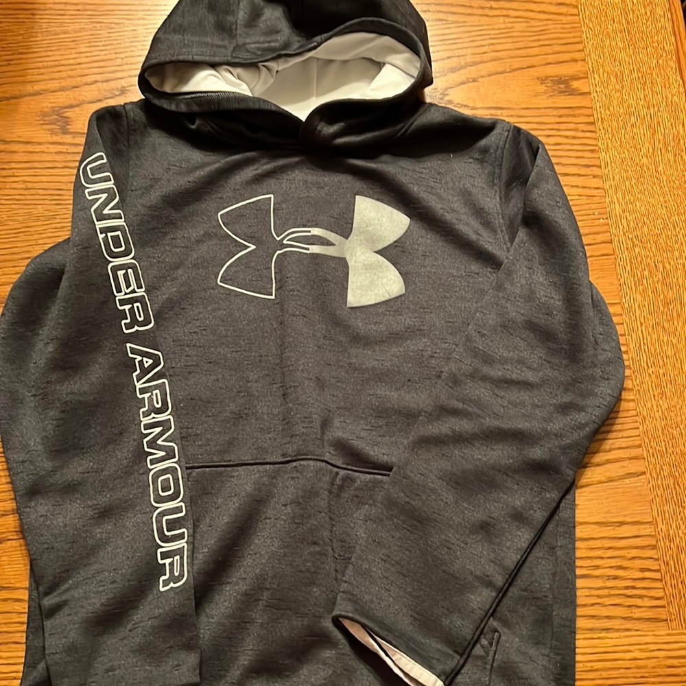 Under Armour gray hoodie